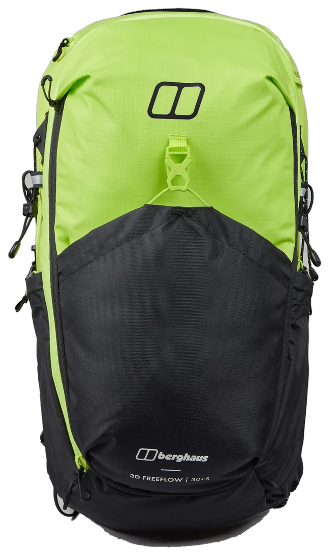 3D Freeflow hiking pack in yellow and black