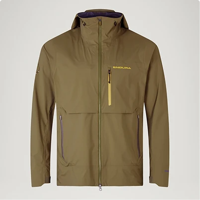 Men's MT500 Waterproof Jacket in Tweed Green