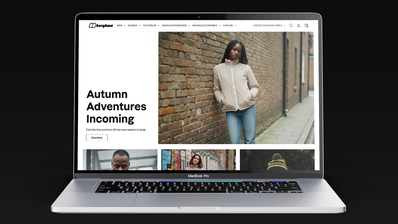 Berghaus CLP Updates With Ai Image Use