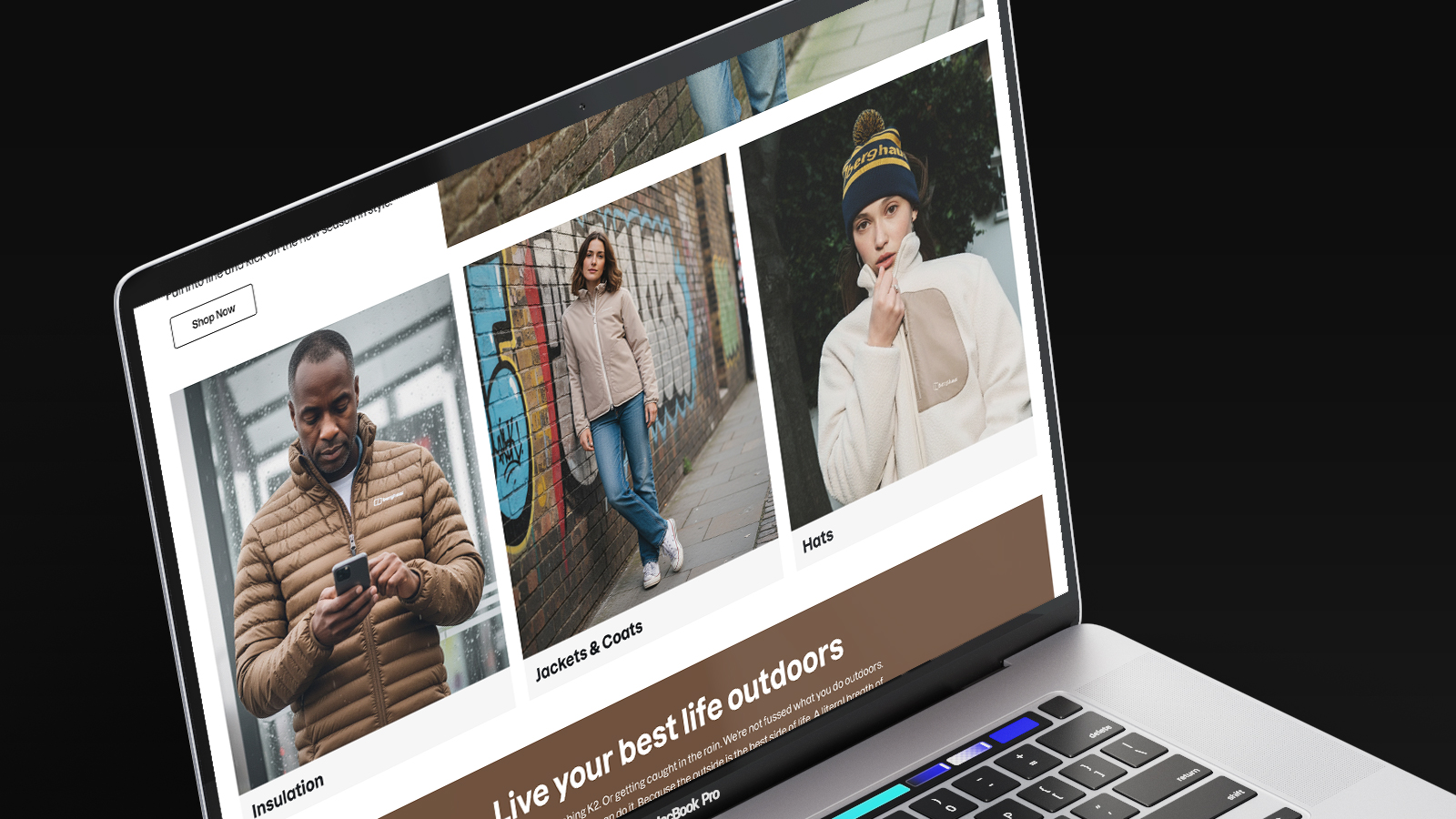 Berghaus CLP Updates With Ai Image Use