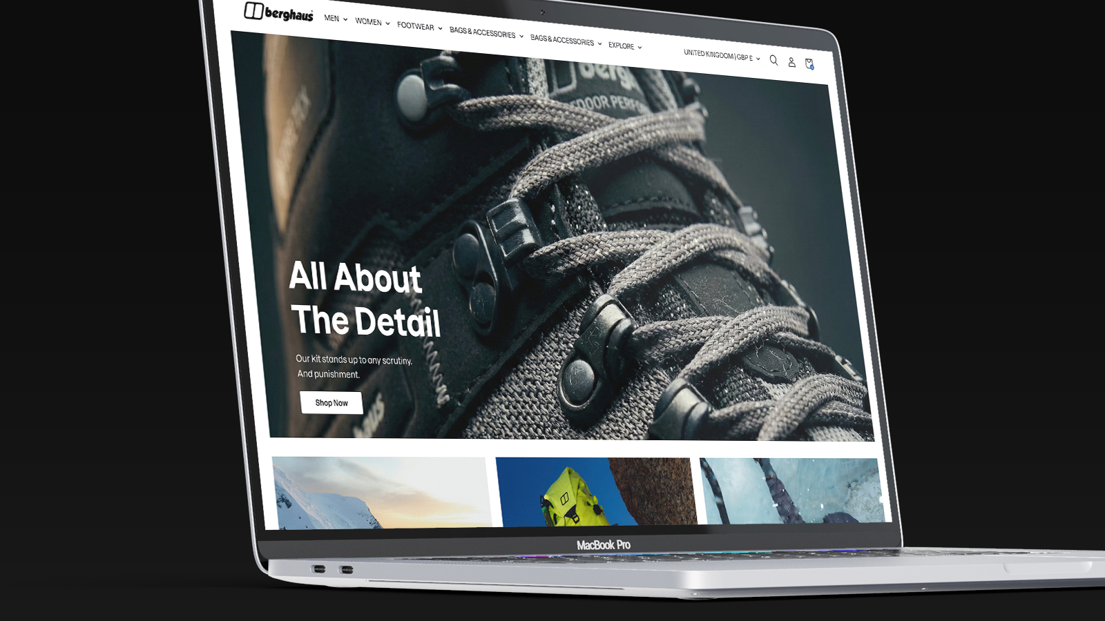 Berghaus CLP Updates With Ai Image Use