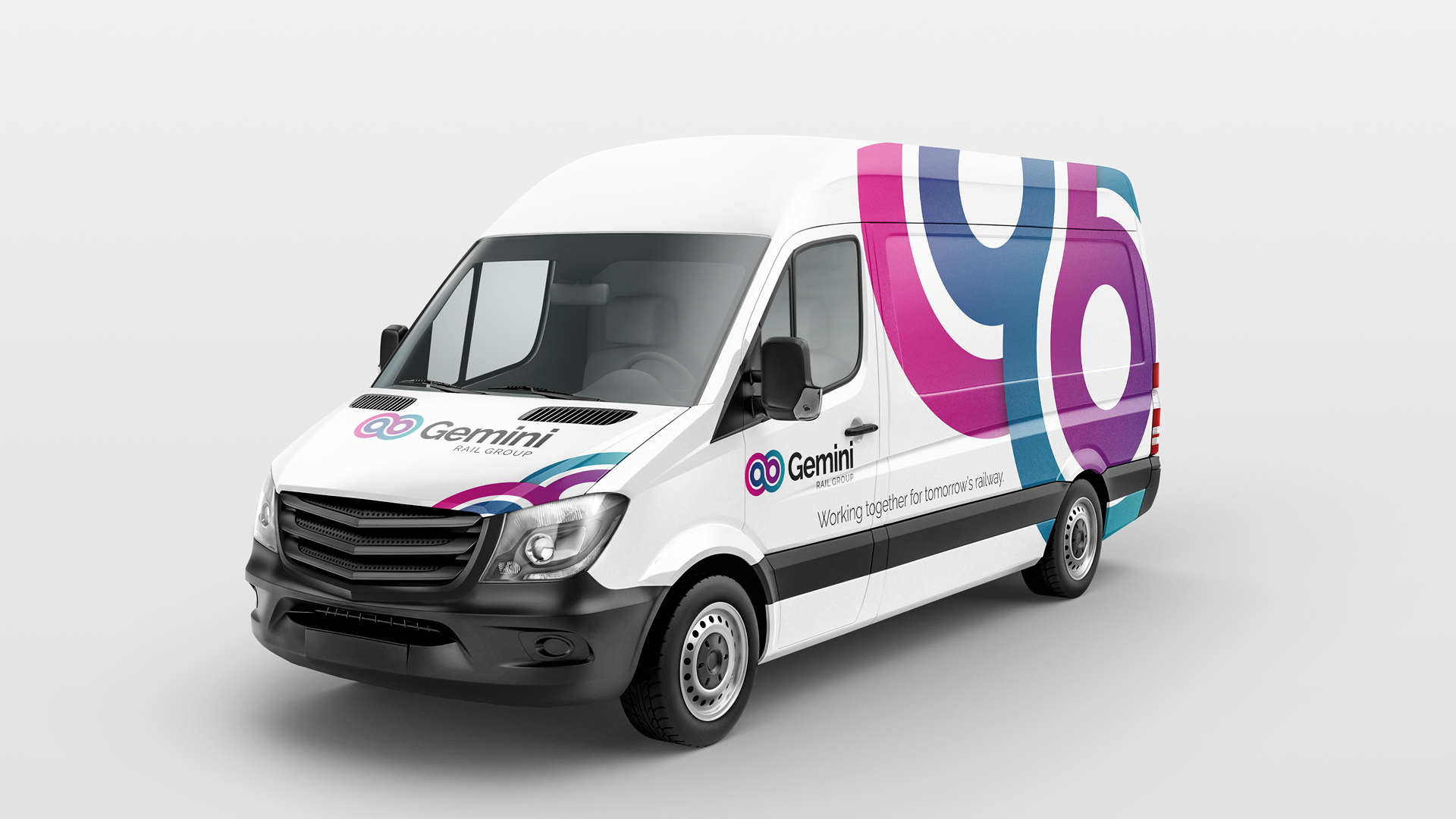 Gemini white van livery