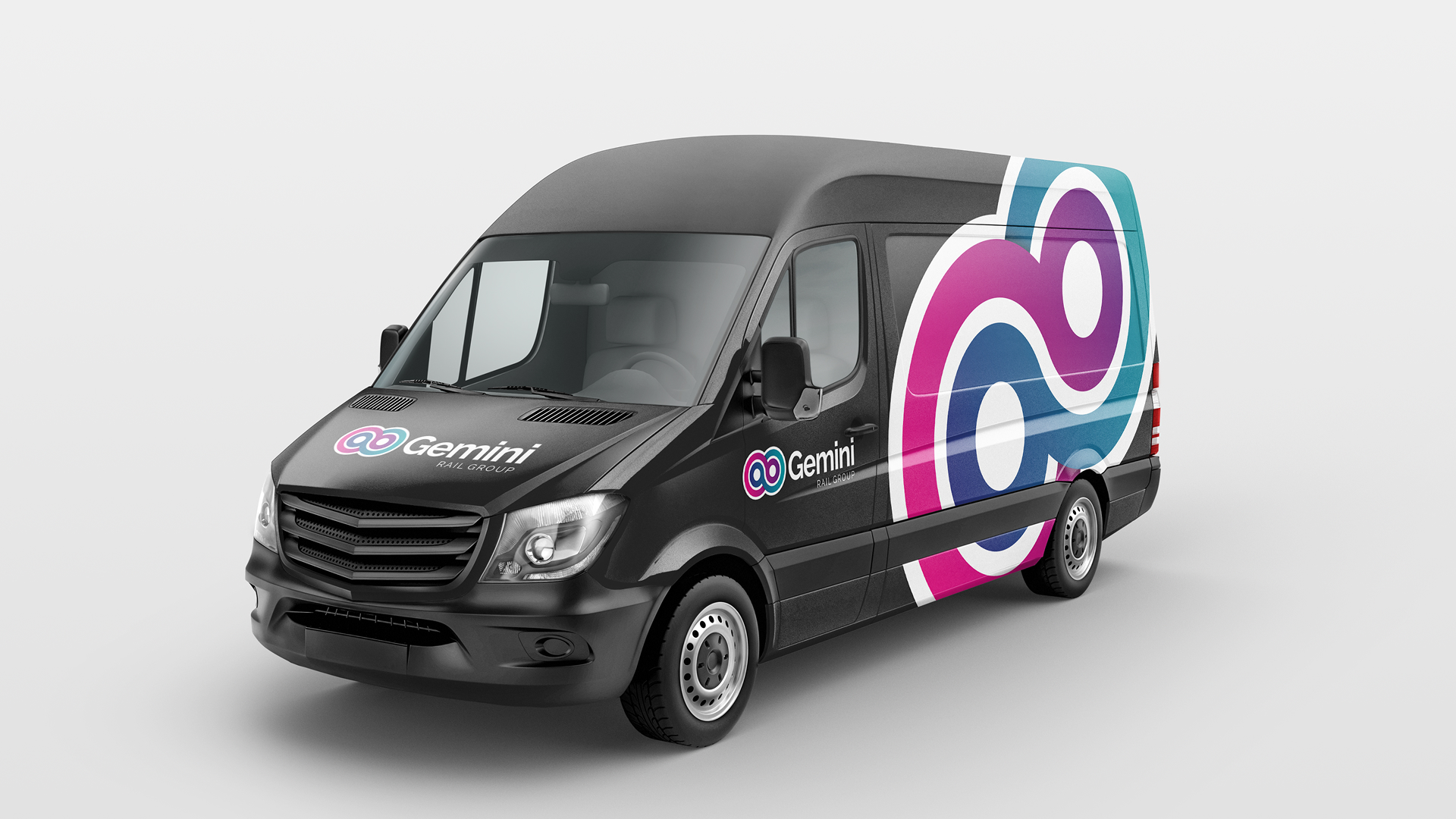 Gemini black van livery