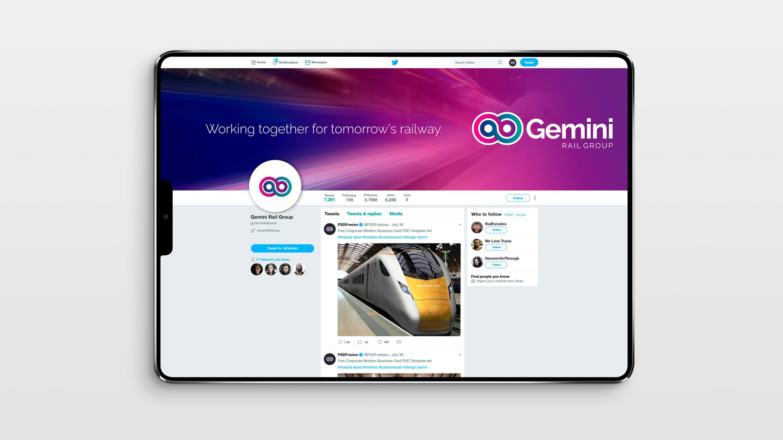 Philips Hue magazine spread