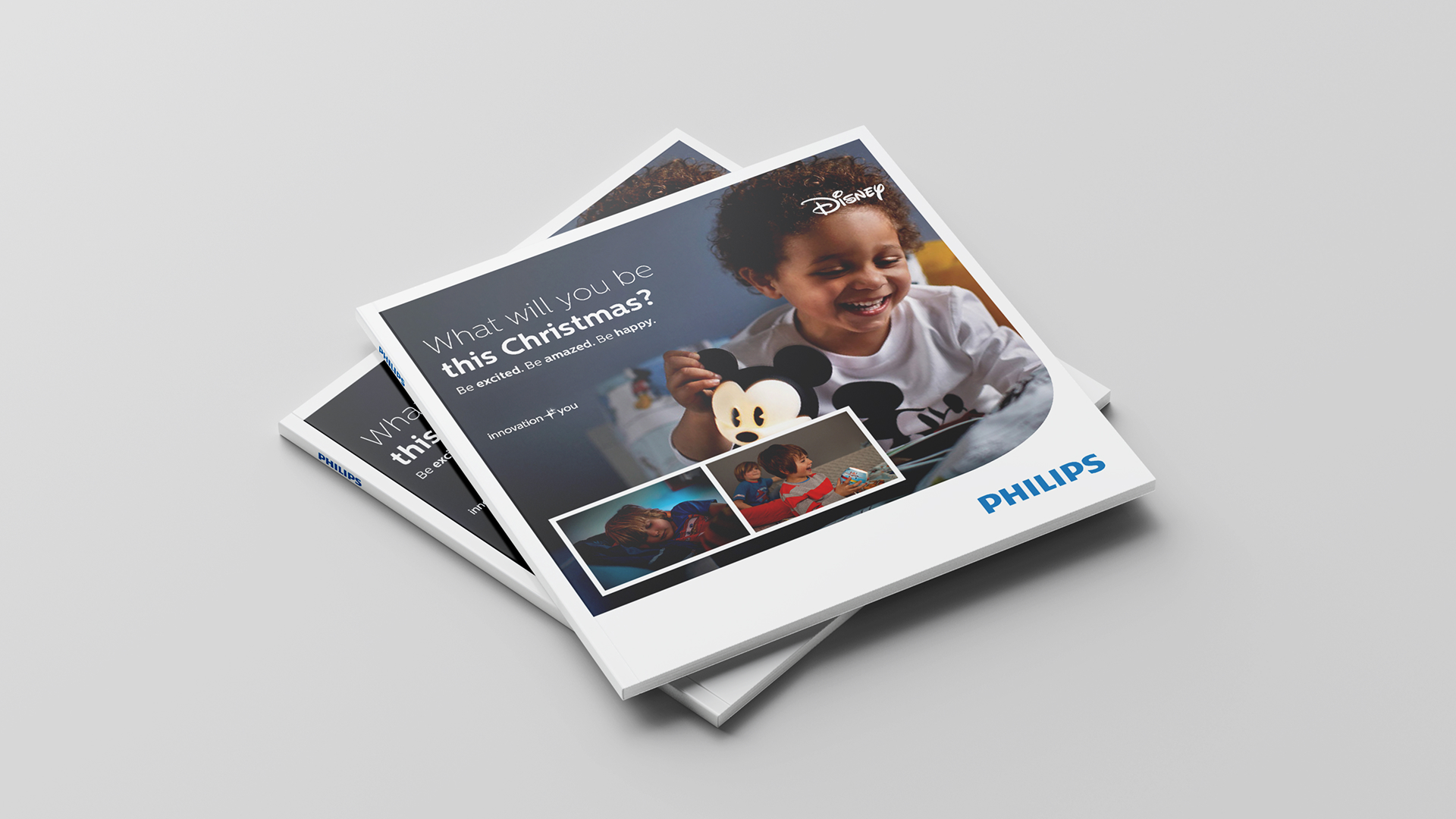 Philips x Disney Christmas brochure
